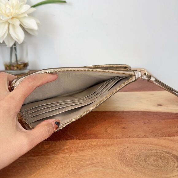 NWT Coach Double Zip Wallet In‎ Signature Canvas - Picture 5 of 5